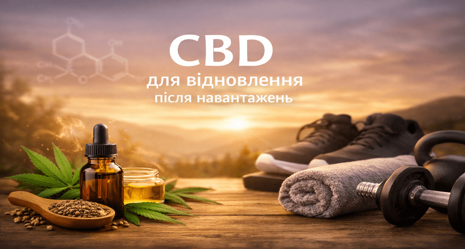 CBD ДЛЯ СПОРТСМЕНОВ: ВОССТАНОВЛЕНИЕ, СОН И СНЯТИЕ БОЛИ