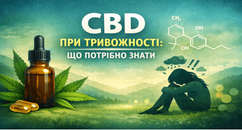 CBD ПРИ ТРЕВОЖНОСТИ: ЧТО НУЖНО ЗНАТЬ