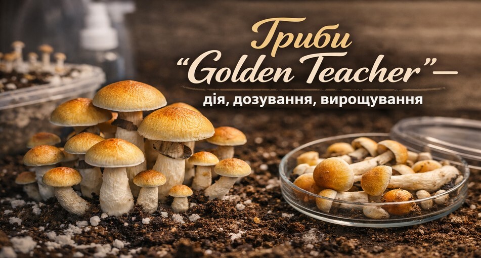 СПОРОВИЙ ВІДБИТОК GOLDEN TEACHER ДЛЯ МІКРОСКОПІЇ