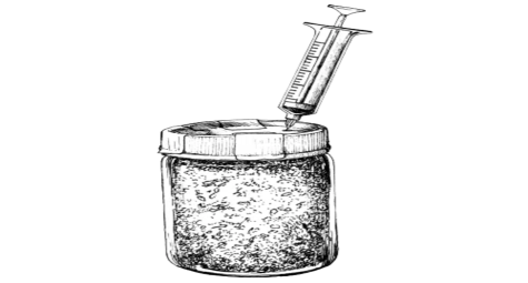 КРОК 2: ІНОКУЛЯЦІЯ СУБСТРАТУ (ПРОСТИЙ СПОСІБ PF-TEK)