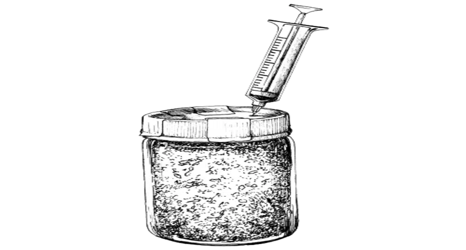 КРОК 2: ІНОКУЛЯЦІЯ СУБСТРАТУ (ПРОСТИЙ СПОСІБ PF-TEK)