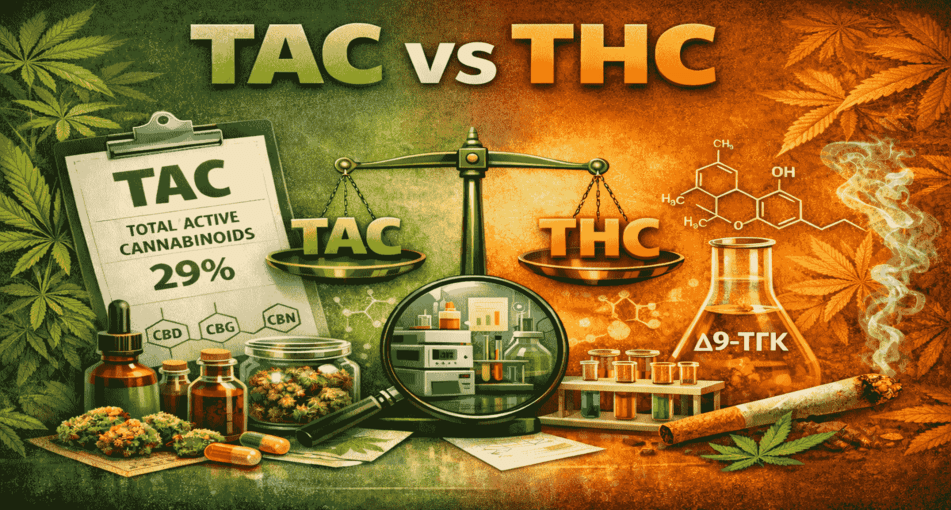 TAC ПРОТИ THC: КЛЮЧОВІ ВІДМІННОСТІ КАННАБІНОЇДІВ