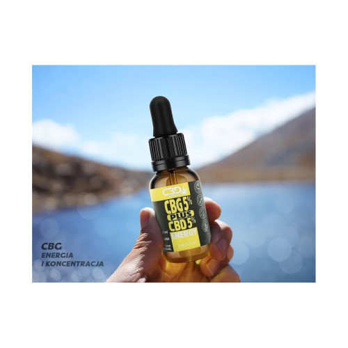 КОНОПЛЯНА ОЛІЯ CBG 5% + CBD 5% 15 МЛ 750 МГ