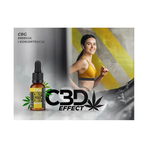 КОНОПЛЯНА ОЛІЯ CBG 5% + CBD 5% 15 МЛ 750 МГ