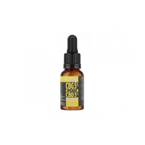 КОНОПЛЯНА ОЛІЯ CBG 5% + CBD 5% 15 МЛ 750 МГ