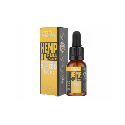 CBD олія FULL SPEKTRUM 5% — сертифікована конопляна олія повного спектру