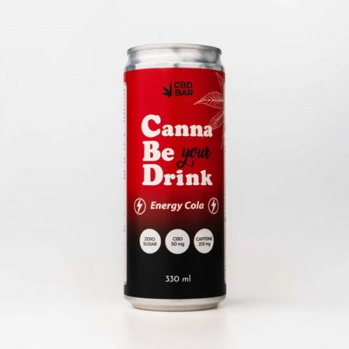 Canna Be Drink Energy Cola — Енергія та баланс в одному напої