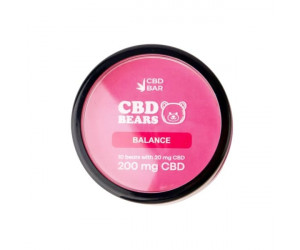 Желейные CBD мишки со вкусом клубники — вкусный способ расслабиться и восстановить баланс, 300мг CBD