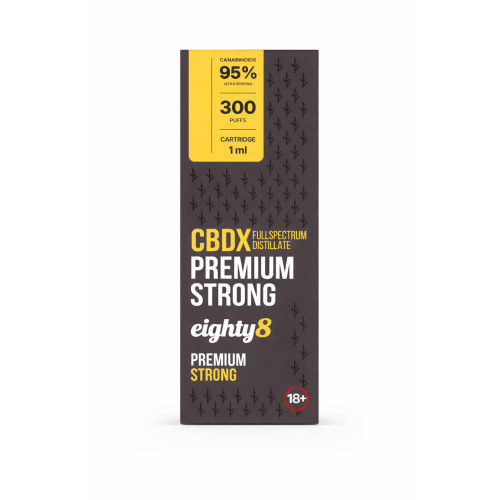 КАРТРИДЖ EIGHTY8 CBDX STRONG 95% 1 МЛ ДЛЯ 510