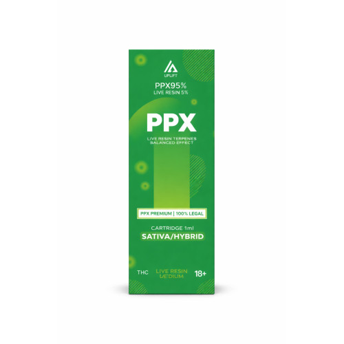 КАРТРИДЖ UPLIFT PPX LIGHT 95% LIVE RESIN 5% ДЛЯ 510