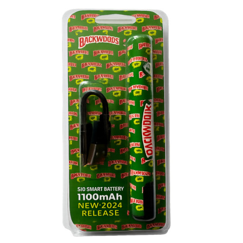 ВЕЙП-РУЧКА BACKWOODS ДЛЯ КАРТРИДЖІВ 510 З АКУМУЛЯТОРОМ 1100 мА·год